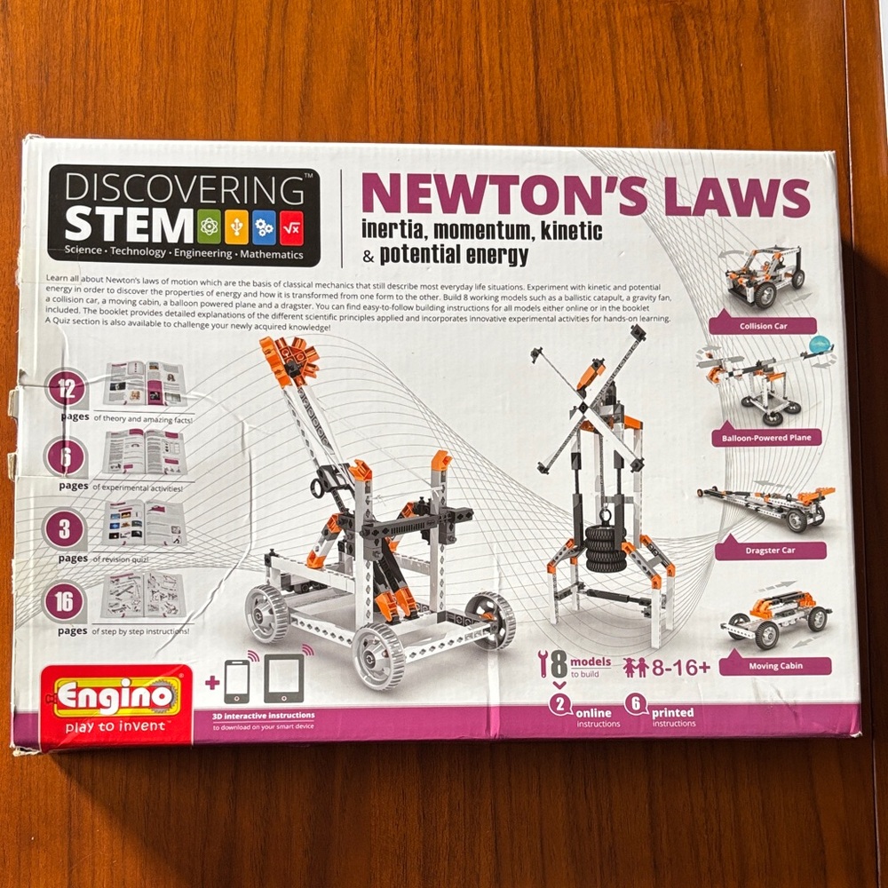 Engino STEM Construction Set (ages 9+)